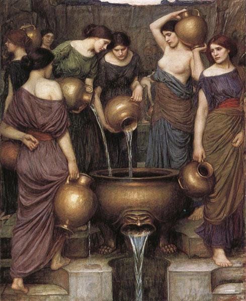 John William Waterhouse The Danaides oil painting picture